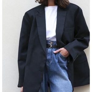 BNWT The Frankie Shop Oversized Boyfriend Blazer (OS)